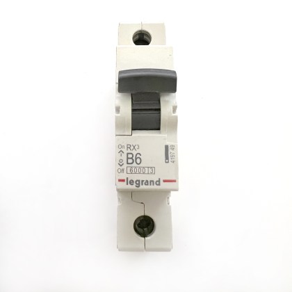Legrand Tenby Lexic RX3 419749 B6 6A 6 Amp MCB Circuit Breaker Type B